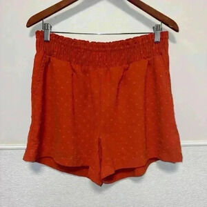 Misia shorts Women’s Size L Embroidered Mom W/ Pockets